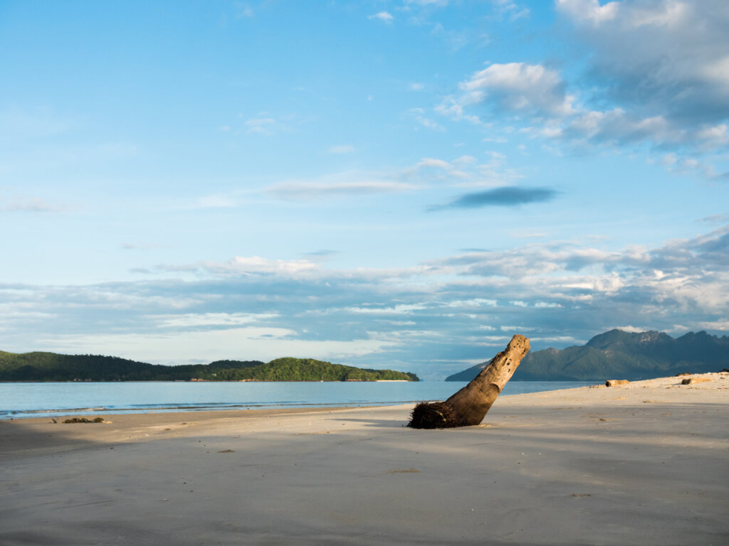 Tengah Beach, en Langkawi.