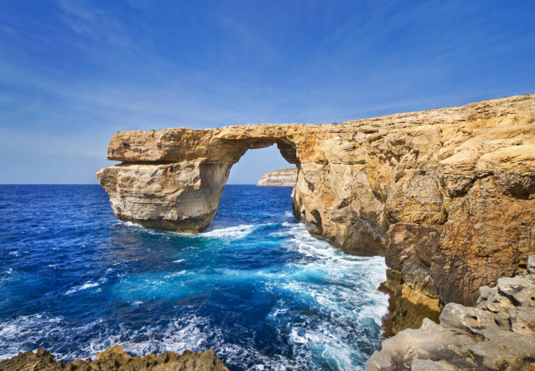 El colapso de la Ventana Azul de Malta