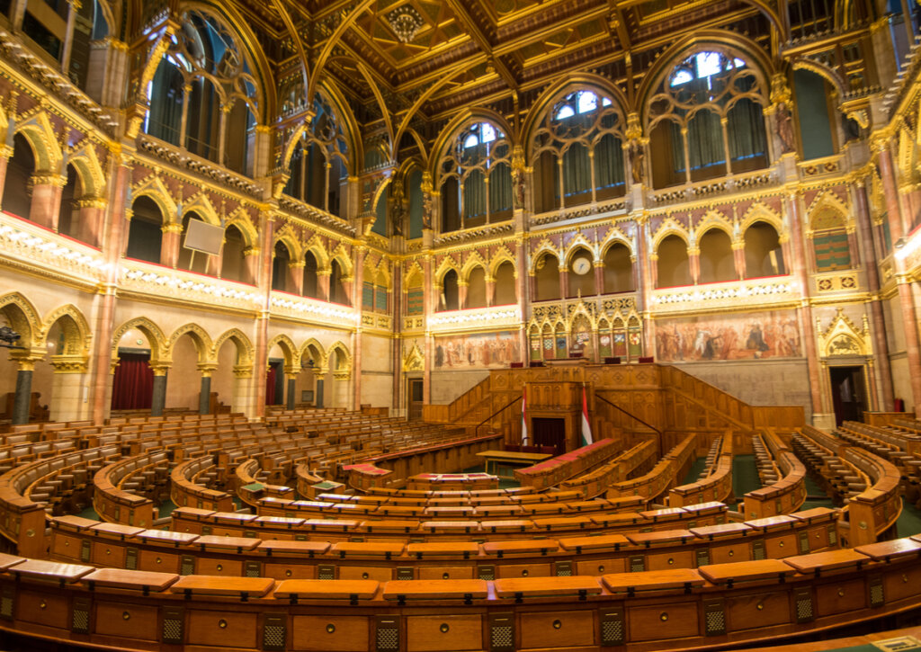 La Cámara Baja del Parlamento de Hungría.