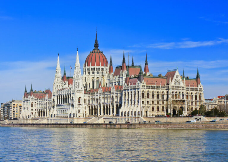 El Parlamento de Budapest en Hungría