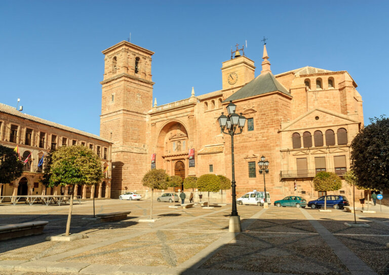 La Plaza Mayor de Villanueva de los Infantes
