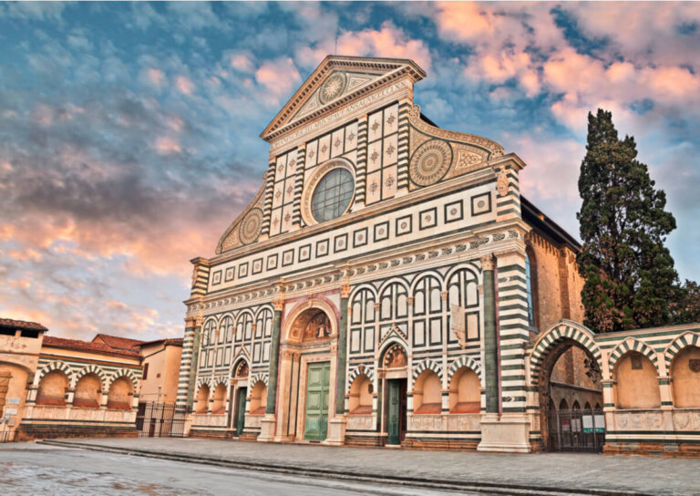 El templo de Santa María Novella de Florencia