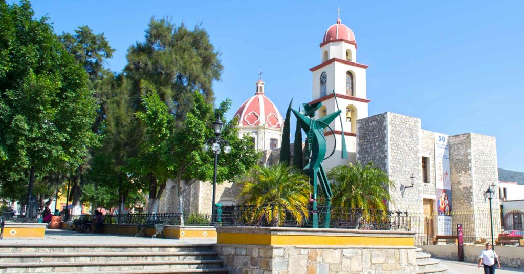 La Capilla del Rosario en Tula, Tamaulipas.