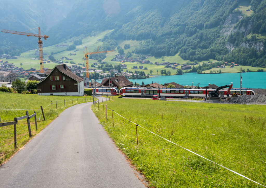 El Lungernsee es un lago precioso ubicado en Suiza.