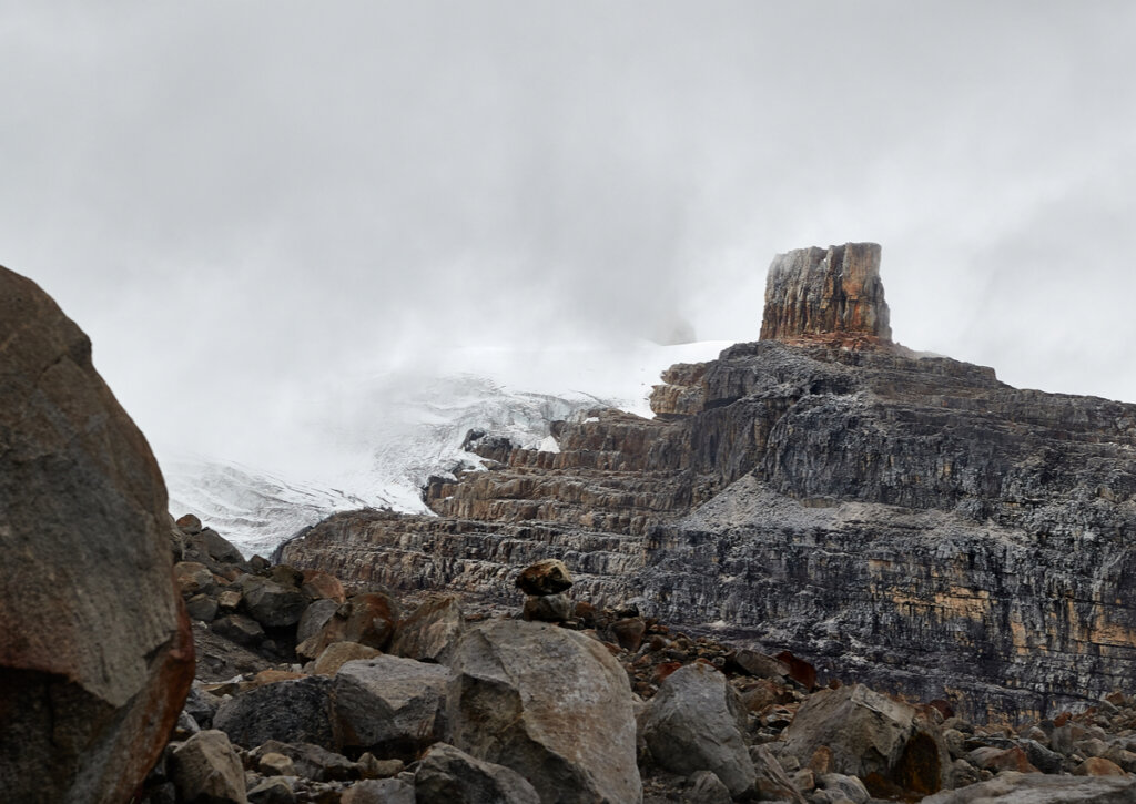 El Púlpito del Diablo contemplado a la distancia.