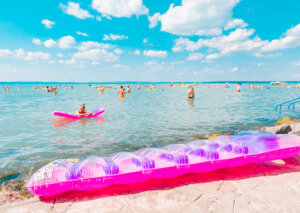 Un verano en el lago Balatón.