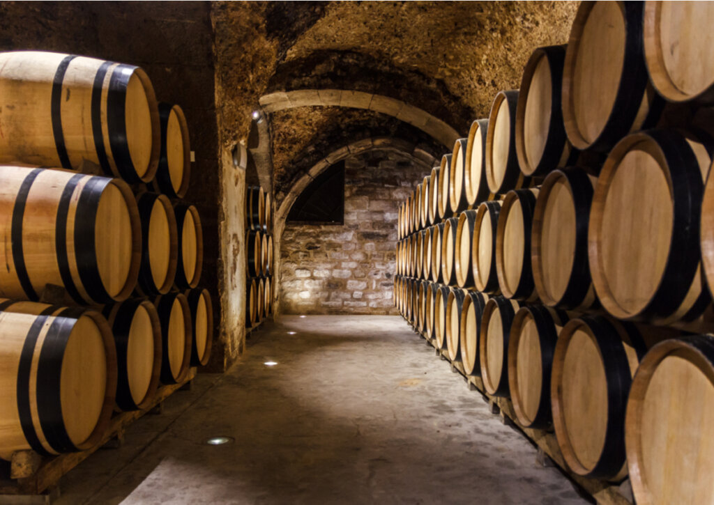 Bodegas subterráneas en el pueblo de Laguardia.