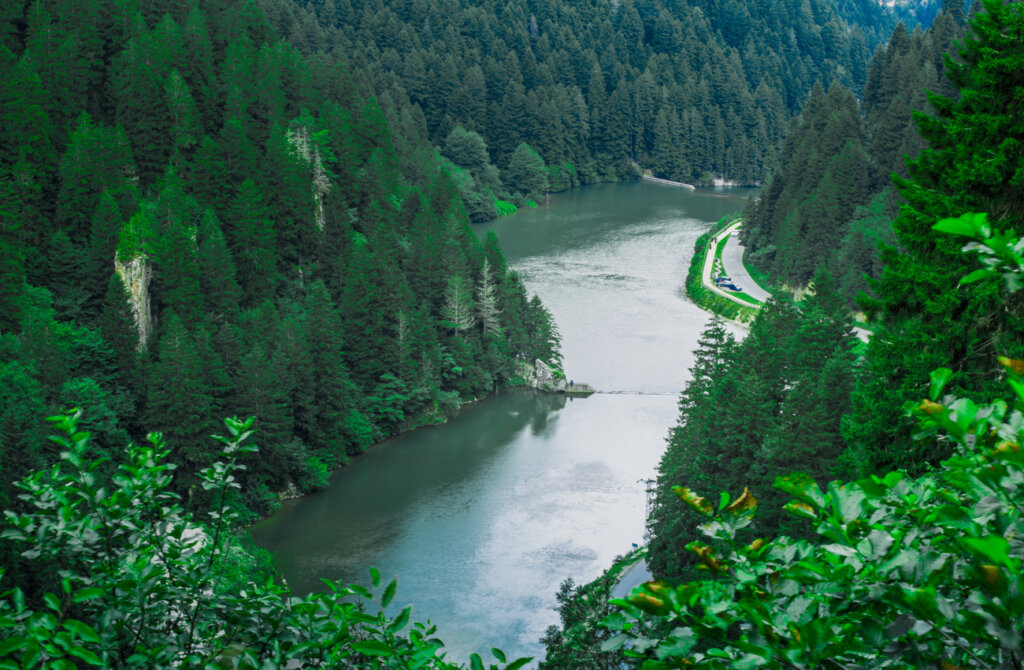 El lago Uzungol es además una reserva natural importante en Turquía.