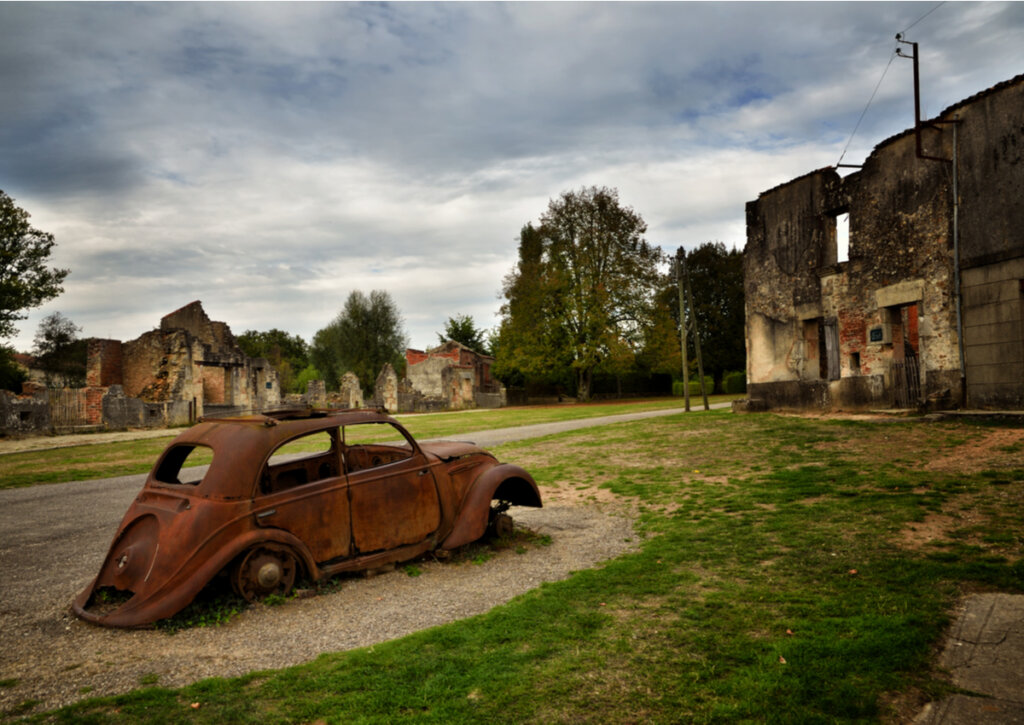 Oradour-sur-Glane, una de las ciudades abandonadas más peculiares del mundo.