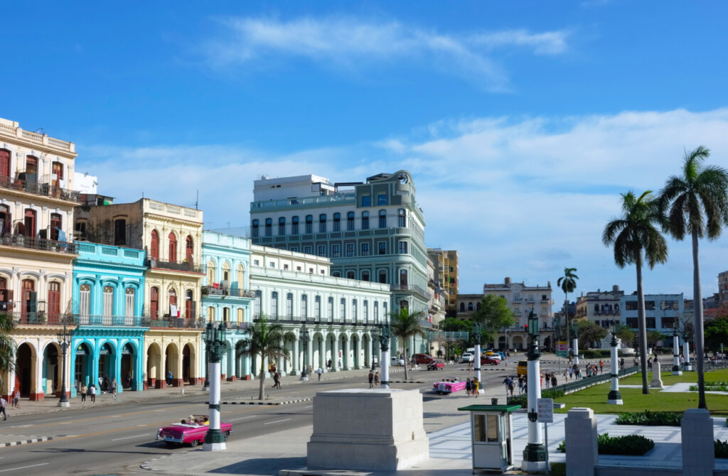 Paisaje urbano de La Habana, capital de Cuba.