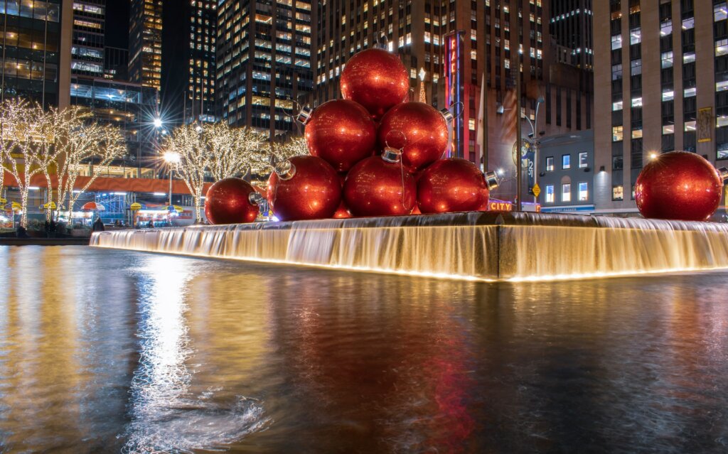 Nueva York es sin dudas uno de los mejores lugares para ir en Navidad.