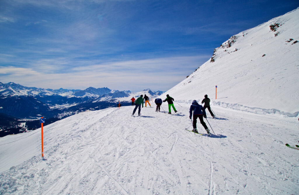 Graubünden es una región perfecta para los deportes de invierno.