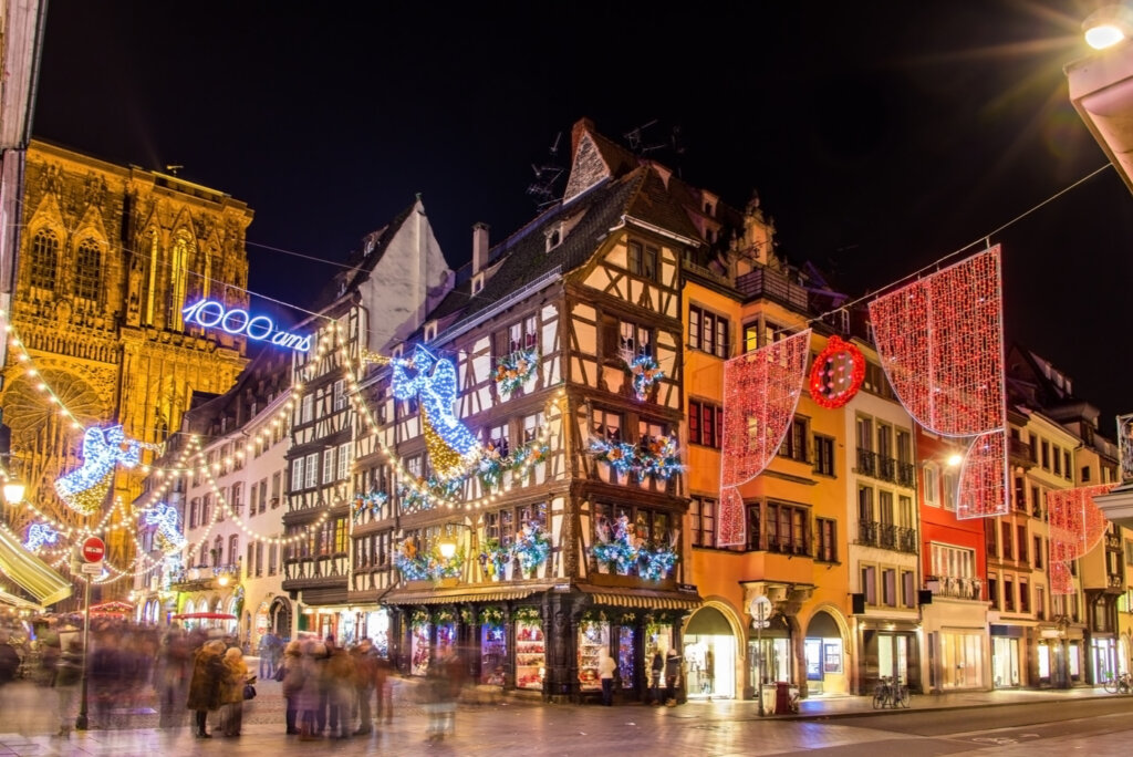 Estrasburgo es uno de los mejores sitios para ir en Navidad en todo el mundo.