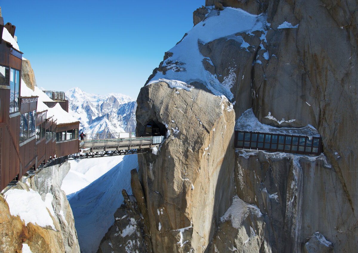 Este mirador en los Alpes franceses es uno de los más impresionantes del mundo.