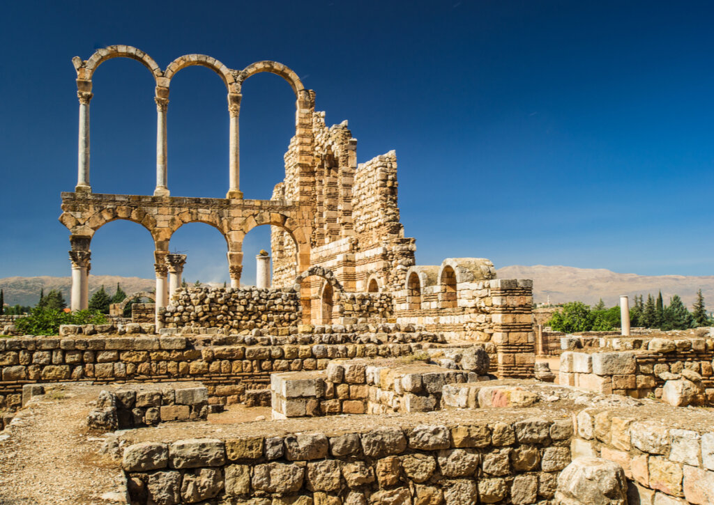 Las ruinas de Anjar: un yacimiento arqueológico espectacular