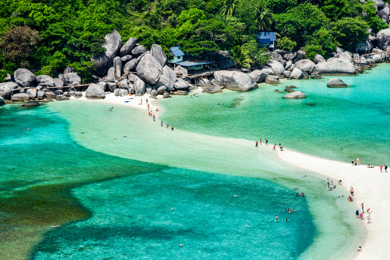 Panorámica de Koh Tao.