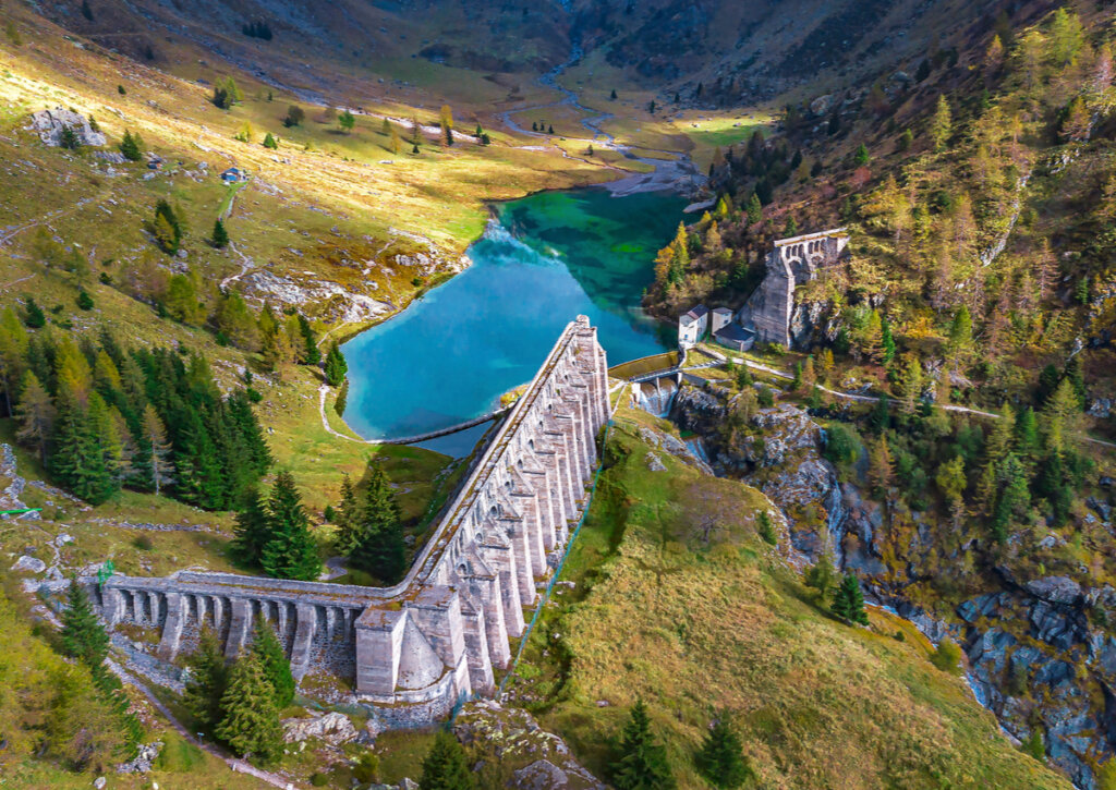 La presa de Gleno fue una construcción que llevó a una catástrofe.