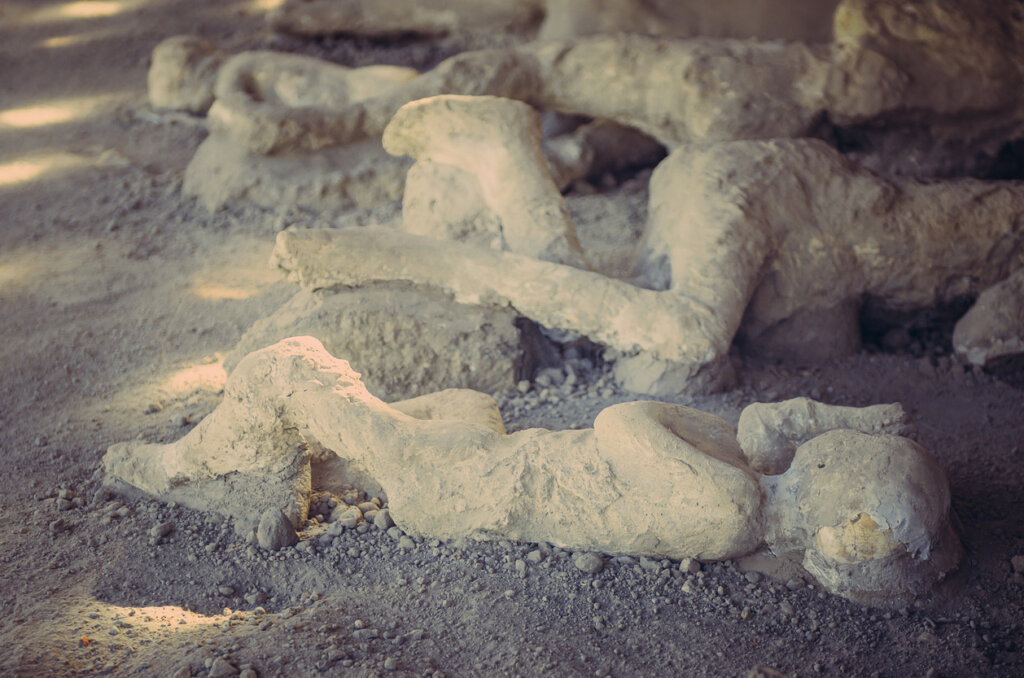 La ciudad de Pompeya y sus habitantes desaparecieron en cuestión de minutos.