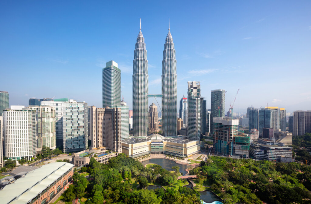 Las Torres Petronas, consideradas entre los mejores rascacielos del mundo.