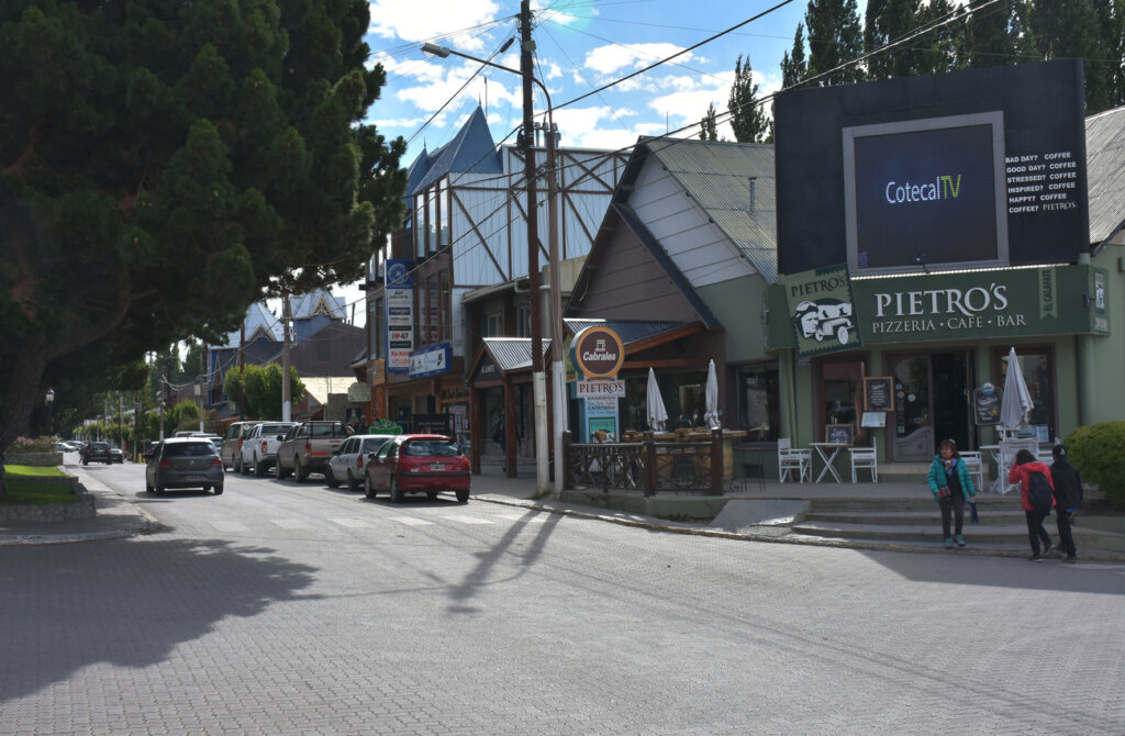 Centro de la ciudad de El Calafate.