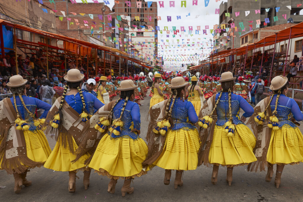 El de Oruro es uno de los mejores carnavales del mundo.