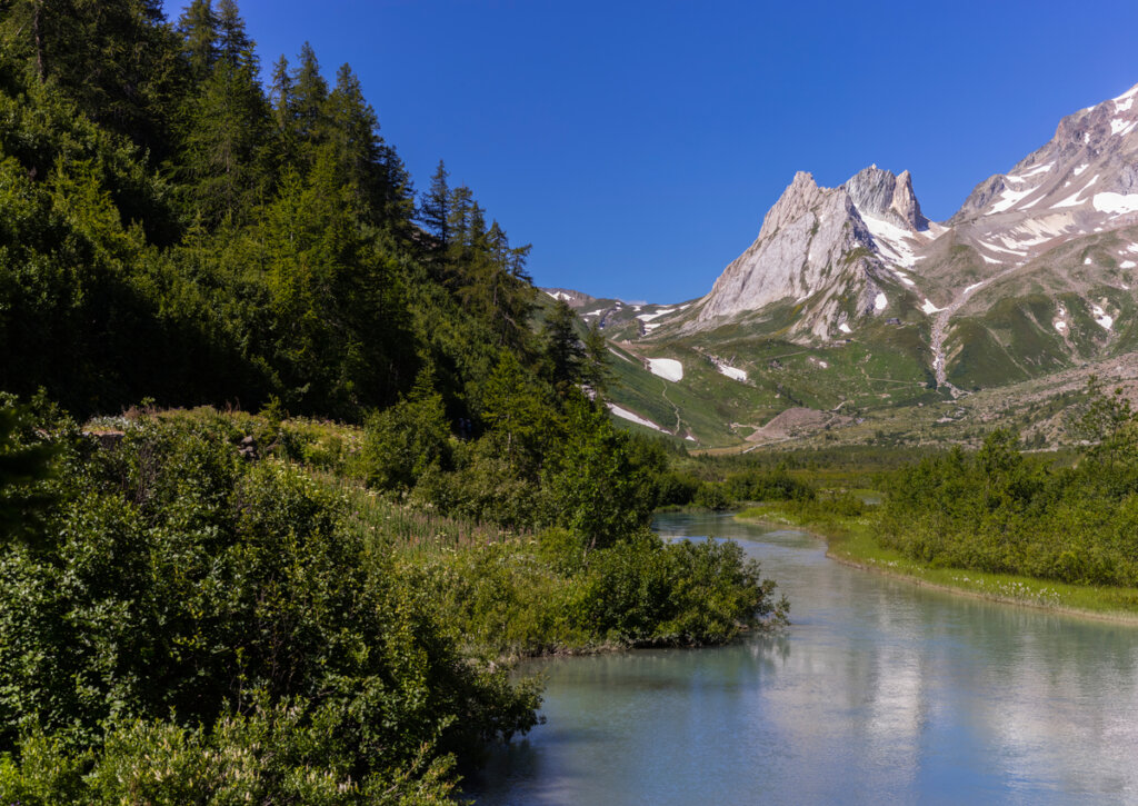 El Valle de Aosta ofrece tranquilidad en los Alpes Italianos.