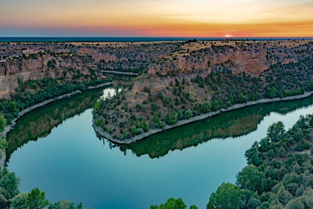 El Parque Hoces del Duratón destaca por su flora y fauna.