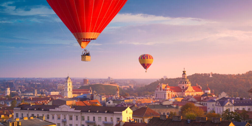 Vilna, en Lituania, es uno de los destinos más económicos de Europa.