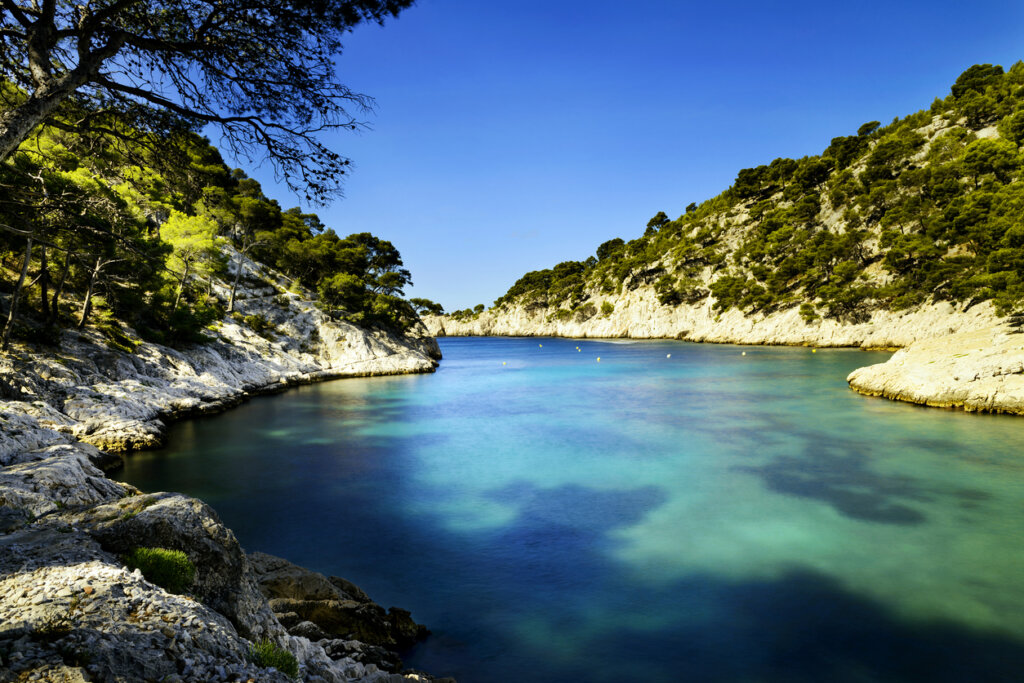 Los paisajes del Parque Nacional de Calanques son realmente fascinantes.