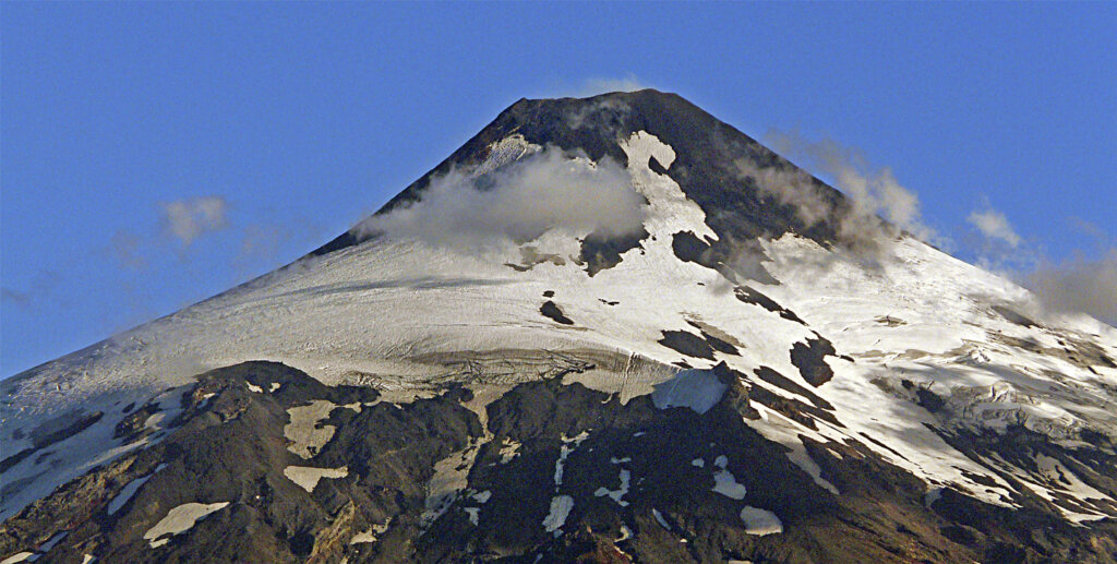 El volcán Villarica es uno de los más activos de Sudamérica.
