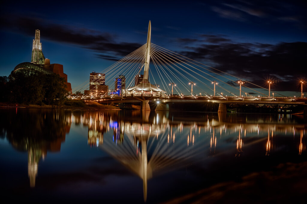 Winnipeg, una de las ciudades más bellas de Canadá.
