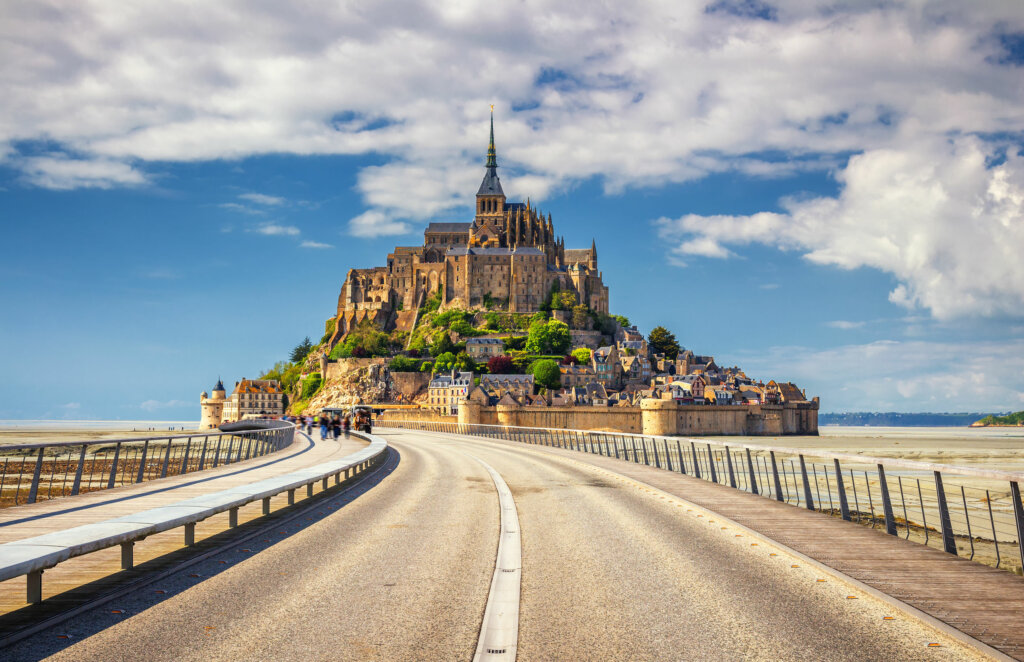 Monte Saint Michel: con la magia del mar a sus pies