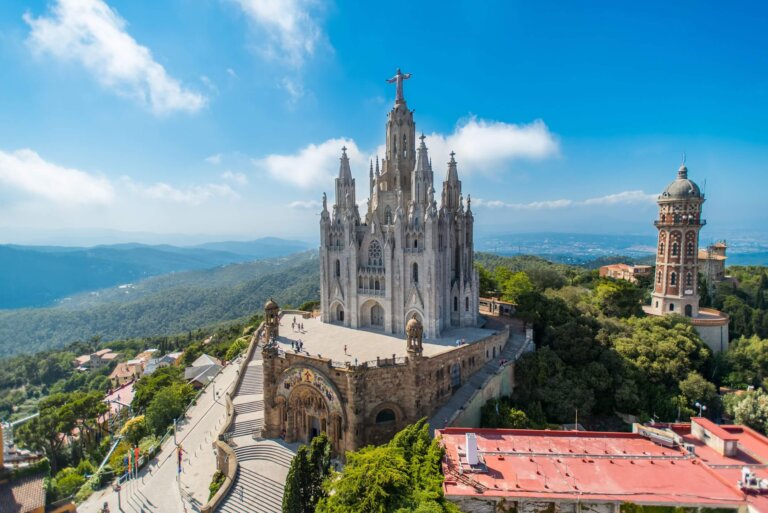 El Templo Expiatorio del Sagrado Corazón en Barcelona
