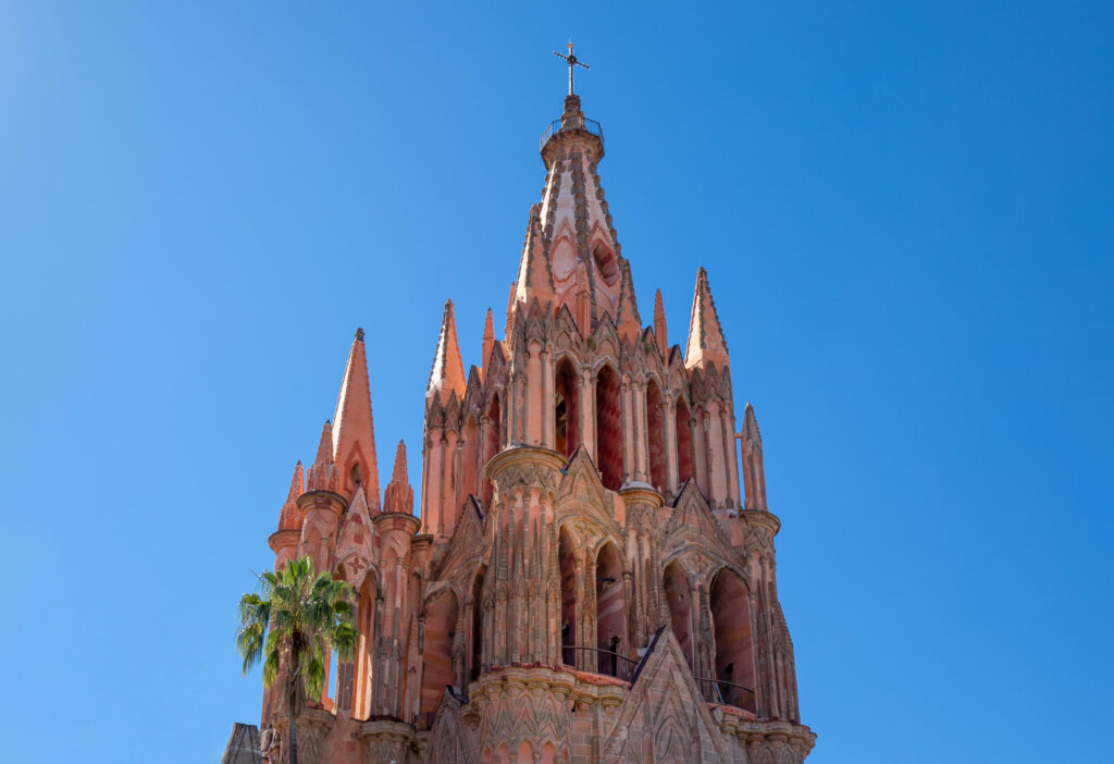 La culminación de la parroquia de San Miguel de Allende