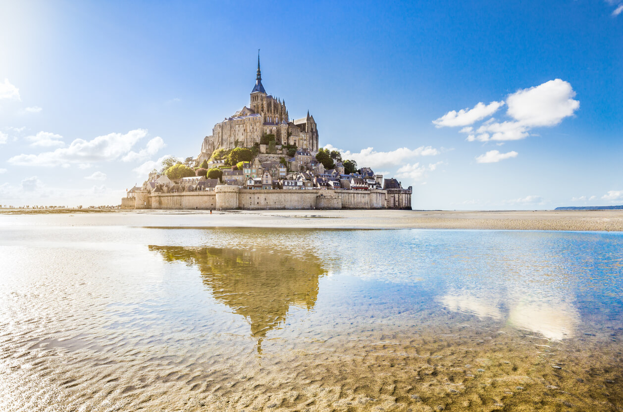 Mont Saint Michel durante el día