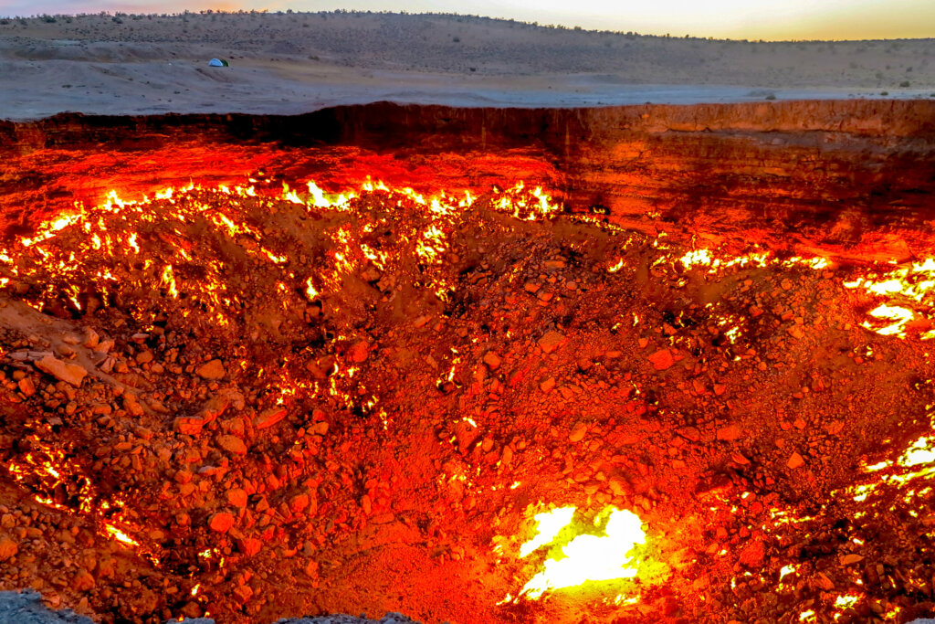 Un descubrimiento sorprendente en la puerta del infierno
