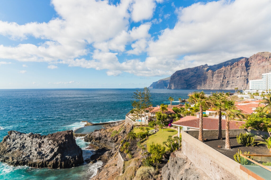 Acantilados de Los Gigantes, una estampa que impresiona