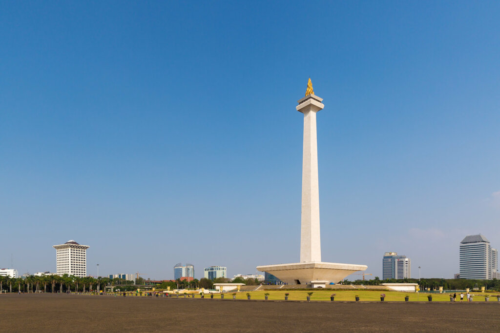 Plaza Merdeka en Yakarta: un gran esplendor