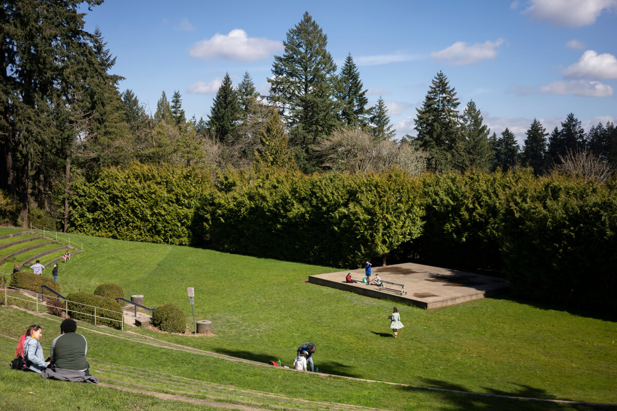 Washington Park es un lugar ideal para visitar en Portland. 