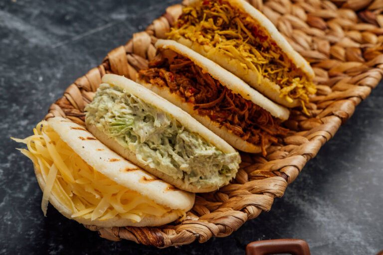 Gastronomía y arepas típicas Venezolanas