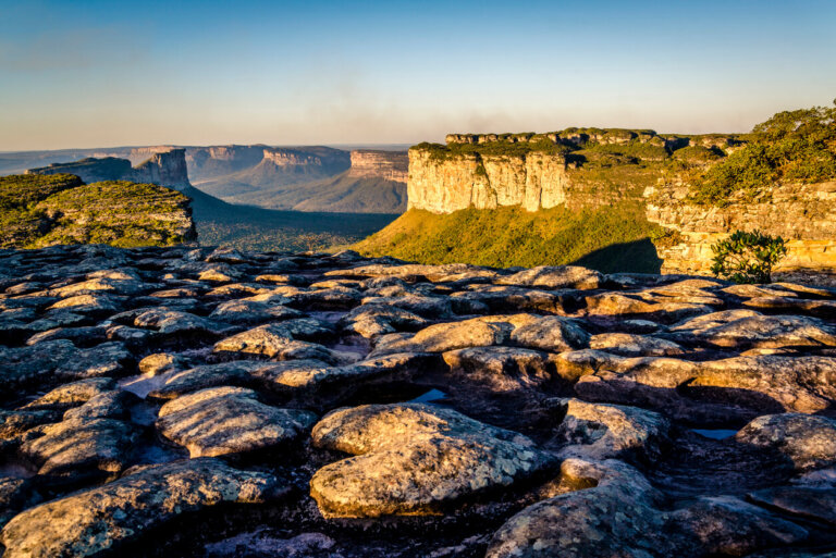 Paisaje de montaña, Chapada Diamantina, Bahía, Brasil