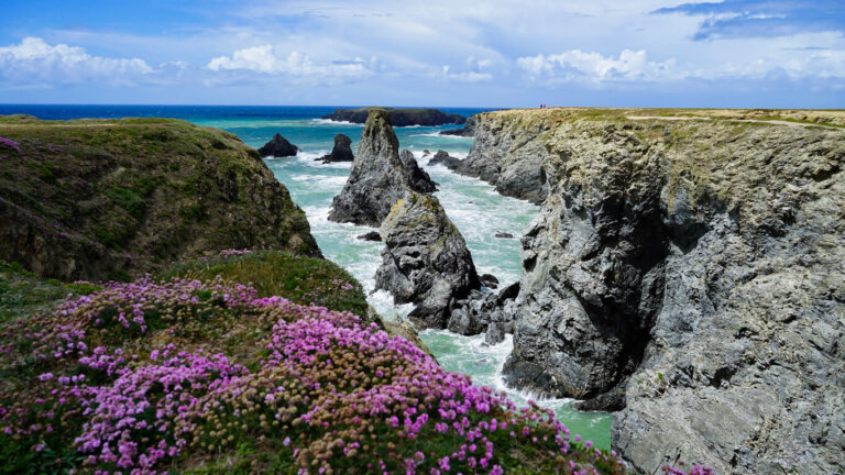 Paisaje natural en Bretaña Francesa