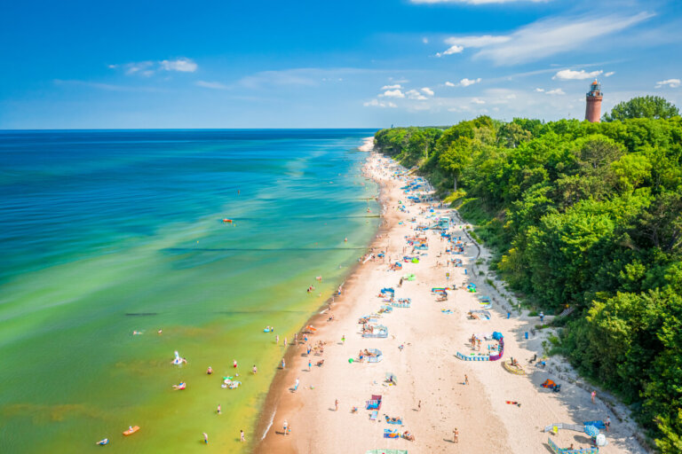 Playa del mar Báltico