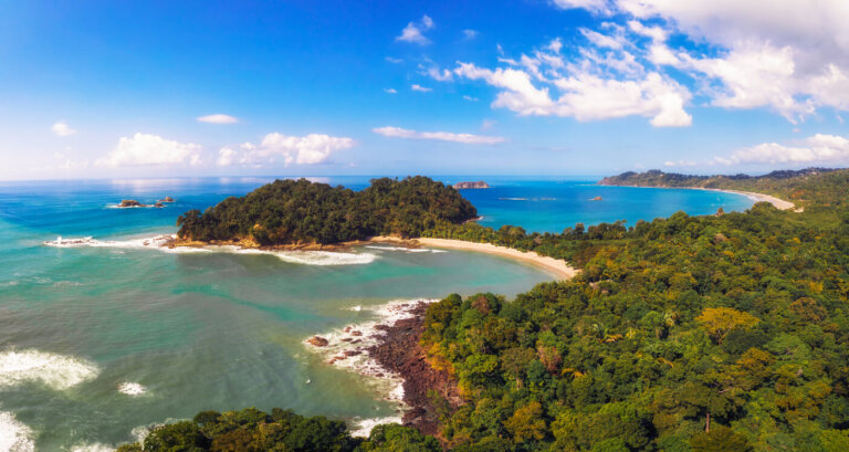 Playa en el Parque Nacional Manuel Antonio, Costa Rica
