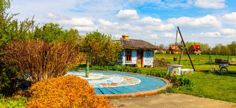 Zalipie pueblo de Polonia