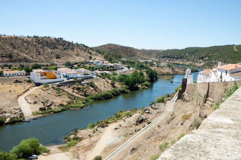 Pueblo de Mértola, Alentejo, Portugal.