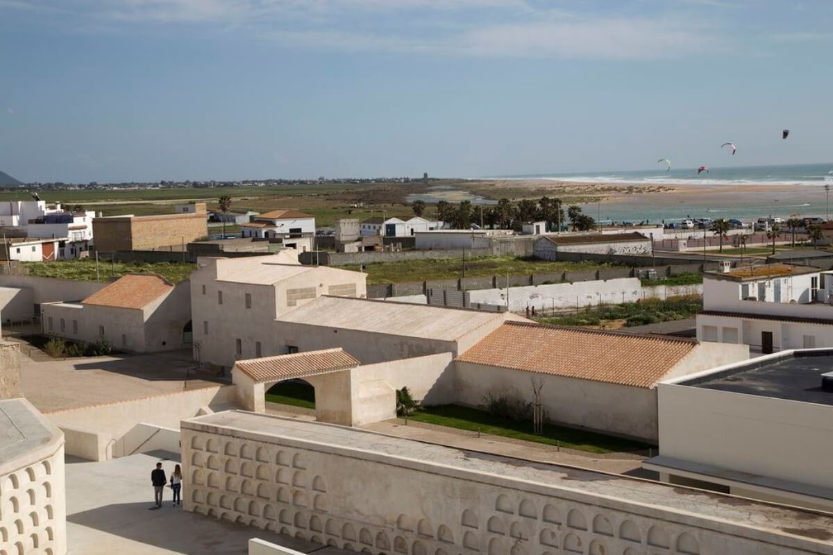 Vista aérea del complejo de la Chanca.