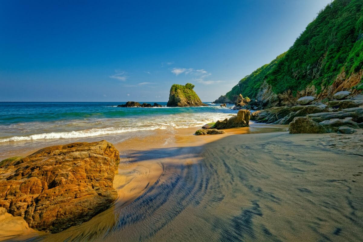 Foto de la playa Mazunte.