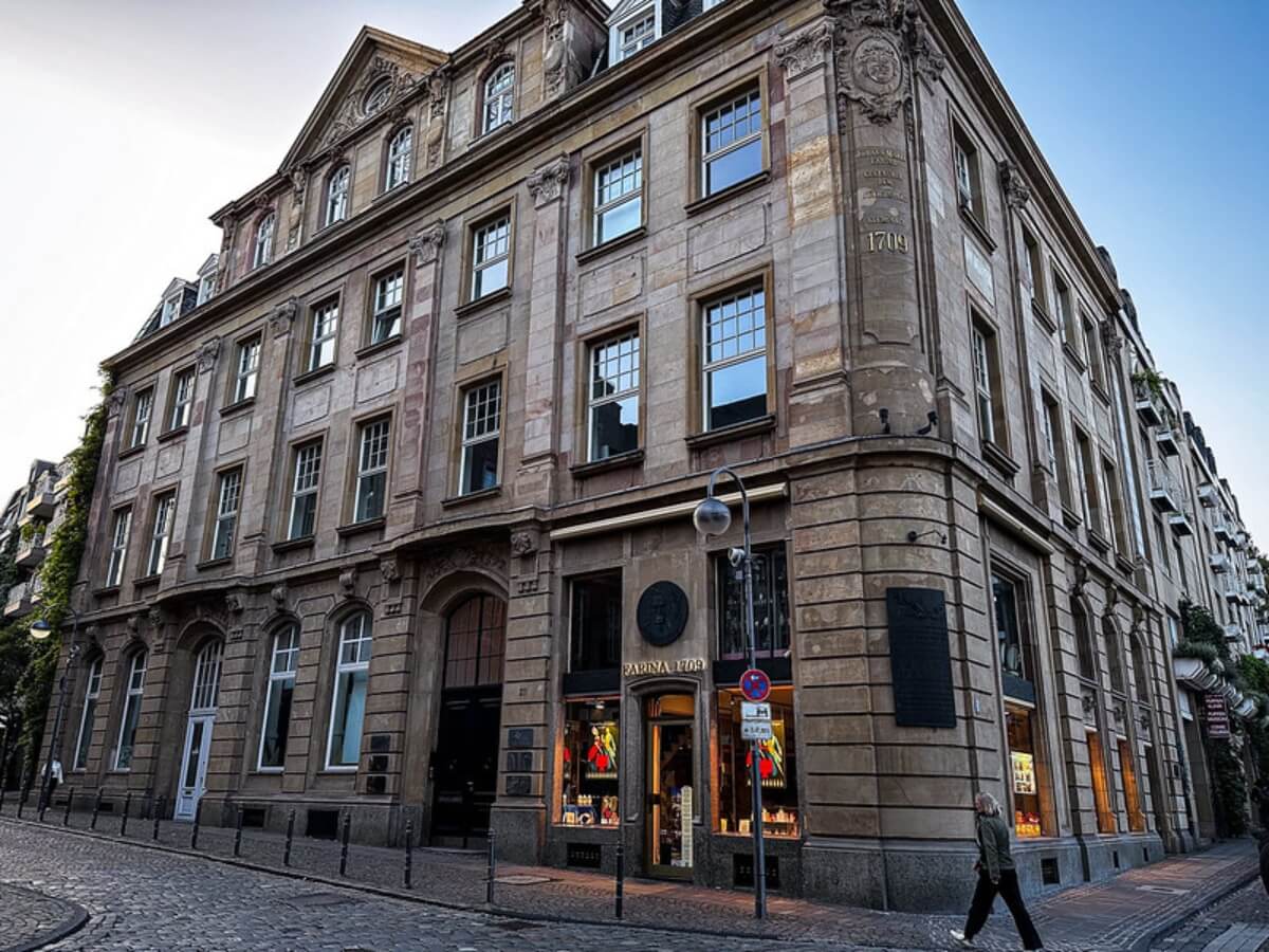 Edificio que alberga el museo del perfume.